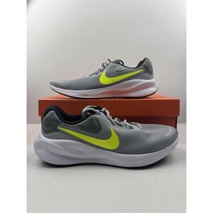Nike Revolution 7 Running Shoes Men's Size- 11.5 Wolf Grey/ Volt (FB2207-002)